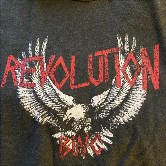 Anine Bing Revolution Washed Charcoal Sweatshirt - Picture 5 of 10